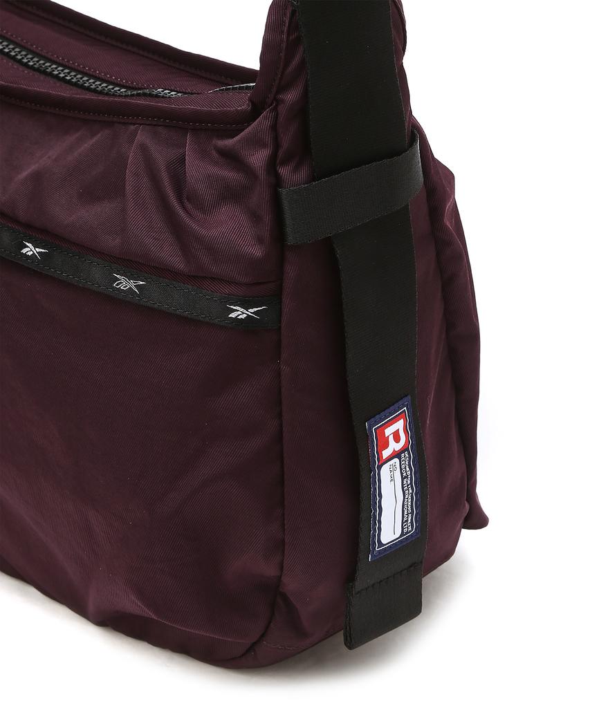 Reebok Primary Nylon Crossbody Bag - Burgundy