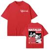 Singer Natalia Lafourcade Graphic T Shirts Men Women Vintage Short Sleeve T-shirt High Quality Cotton Oversized T-shirts
