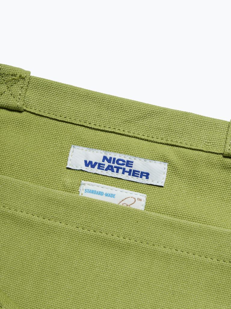 Niceweather Nw Souvenir Guy Tote Bag (Lime)