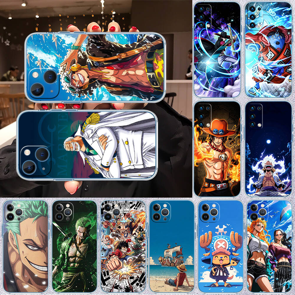 Cartoon One Piece Case for Motorola G10 G20 G04 E30 E40 E22 E20 E13 E15 G22 G23 G05 G75 G35 G55 E22S E7 G6 G7 G8 G9 Plus Power Play