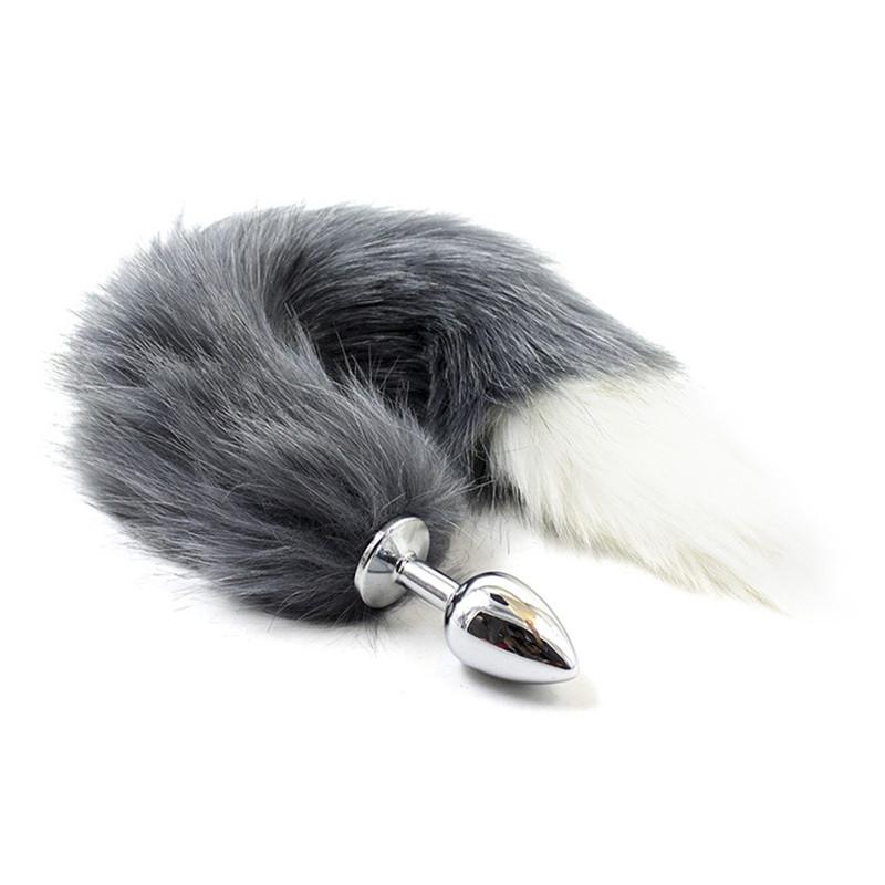 Bsdm For Toys Fox Tail Anal Anal Butt Plug G-spot No Vibrator Adult Sex Toys For Women Men Couples Games Buttplug Sex Products
