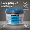 Elastic Wood Floor Adhesive - WAKOL - MS - 18 Kg Bucket - Solvent-free - Elastic and Water-resistant