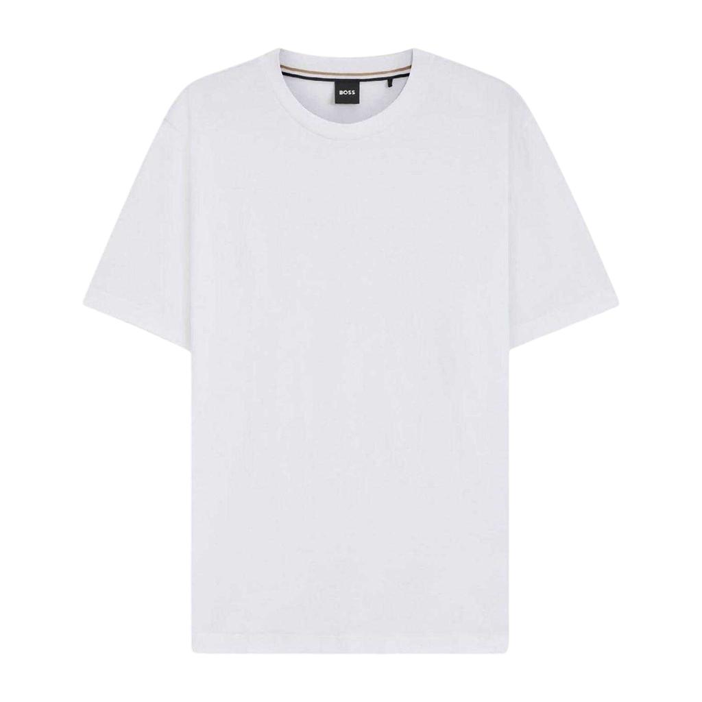 BOSS Mens Thompson 02 Cotton Jersey Regular T-Shirt
