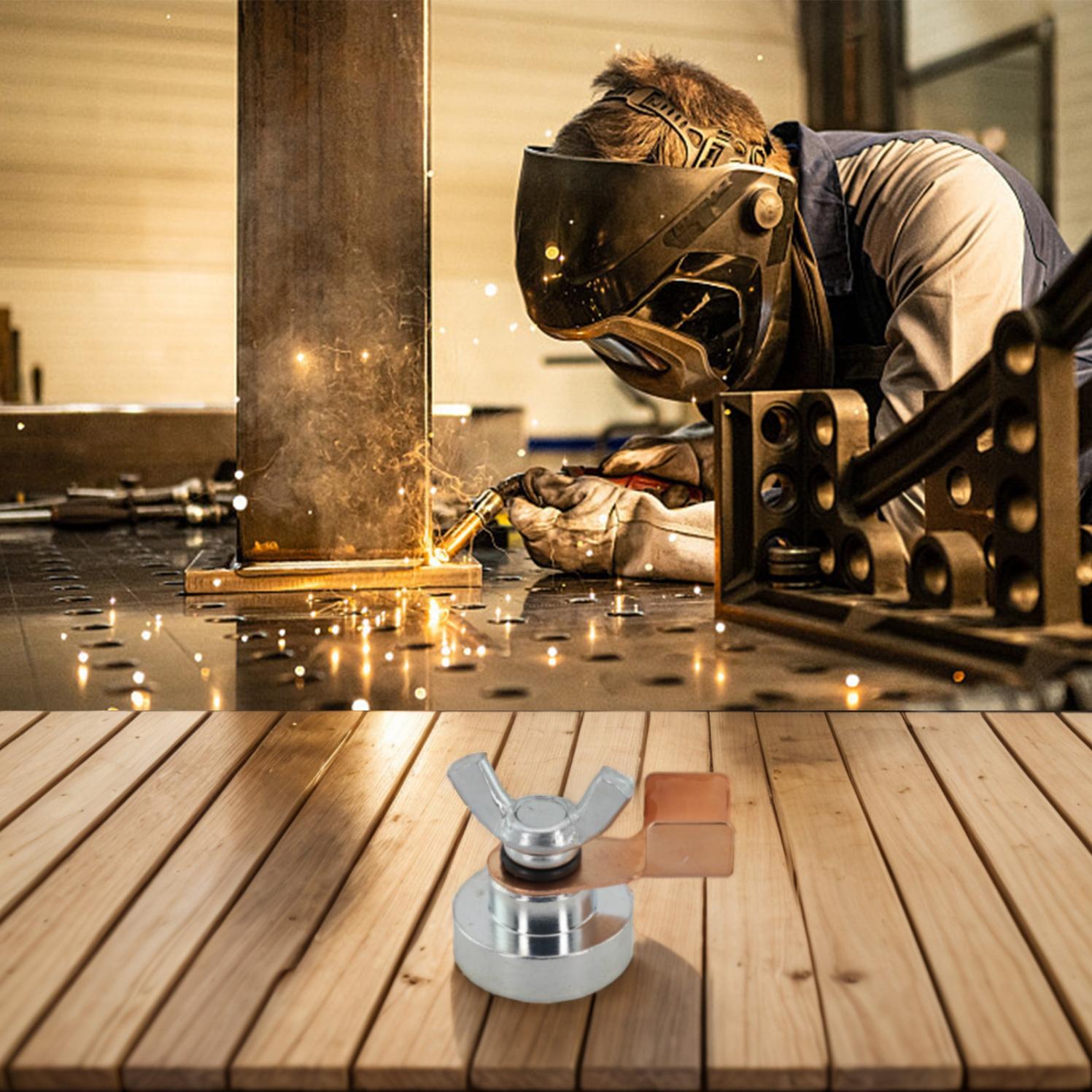 

Welders Choice Effective Magnetic Welding Ground Clamp Tool Now Available