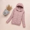 New Light Down Jacket Women's Short White Duck Down Fashion Autumn and Winter Light Jacket