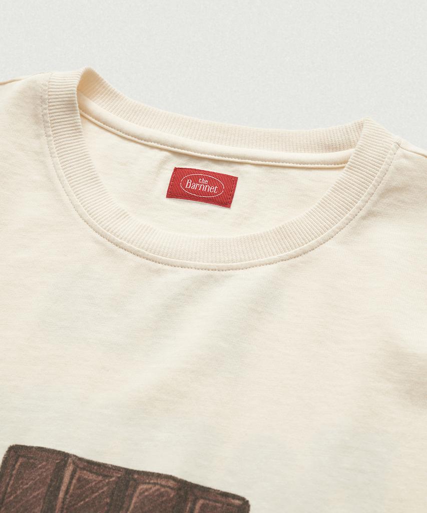 Deobanes Valentine Graphic T-Shirt_Butter