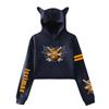 Streetwear Women Sexy Icrimax Print Cropped Sweatshirts Oversize Loose Harajuku Pullovers Spring Korean Casual Tops