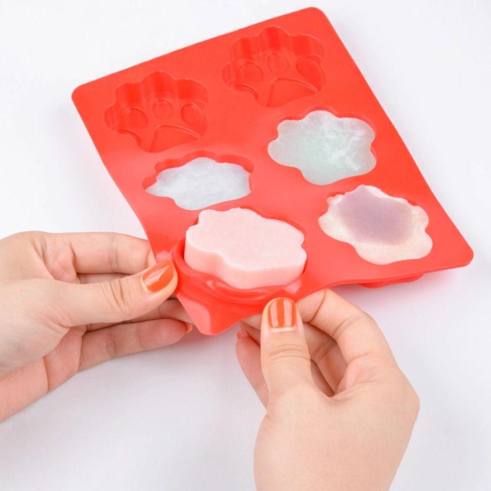 Puppy Dog Paw Silicone Mold Cat Claw Shape Ice Cube Mold DIY Baking Baking Mold  Party Supplies