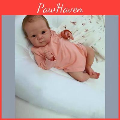 Silicone Baby Reborn Doll 48cm With Realistic Features For Collectors And Gift Lovers
