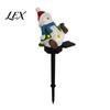 Pathway Solar Lamps Garden Stake Light, Waterproof Christmas Outdoor LED Lamp with Warm Powered Decor Glow, Decorative Landscape Lighting for