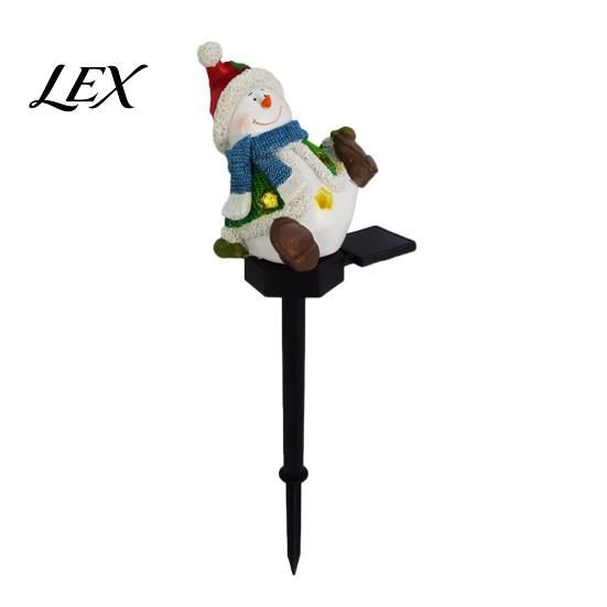 Pathway Solar Lamps Garden Stake Light, Waterproof Christmas Outdoor LED Lamp with Warm Powered Decor Glow, Decorative Landscape Lighting for