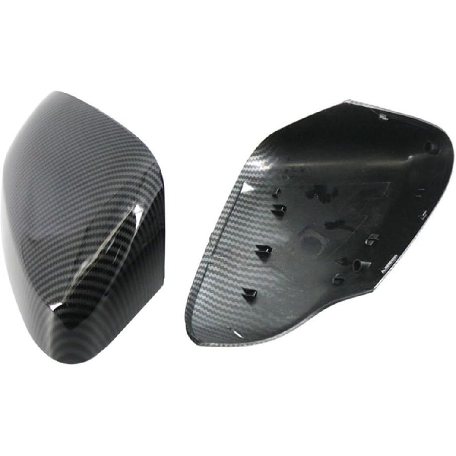 1 Pair Reversing Mirror Housing Shell Decoration Side Mirrors Shell Frame Auto Accessories Compatible For Volvo C30 T5 C70 T5 2010-2013