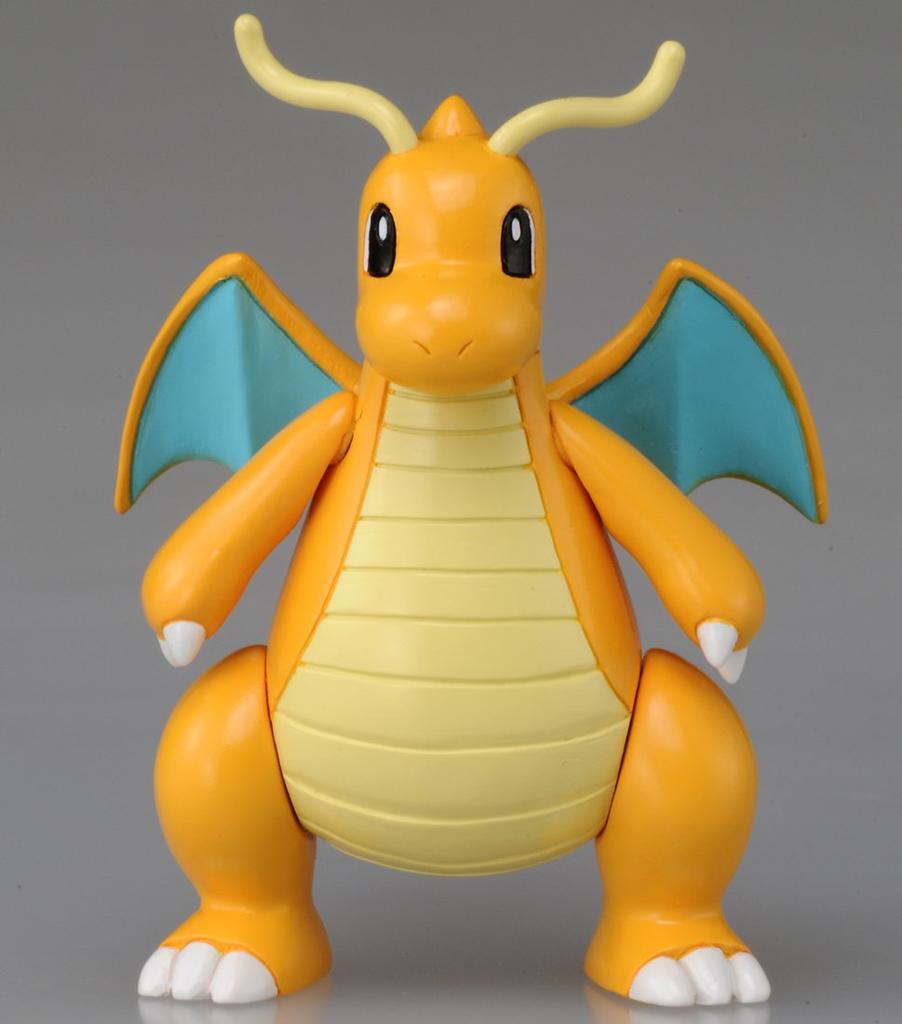 Metacolle Pokemon Dragonite Approximately 78mm Die-cast Painted Movable Figure