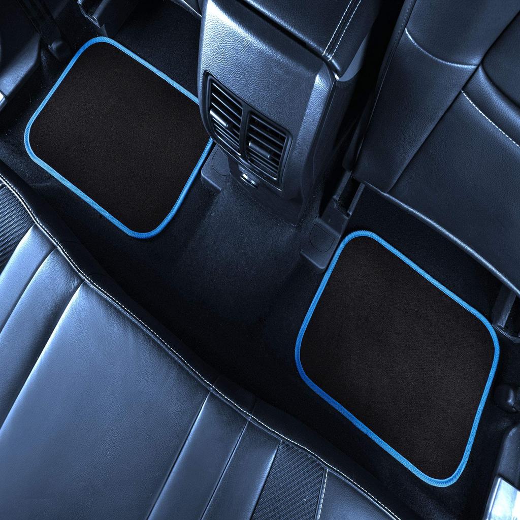 FH Group Group Car Floor Mat Universal Fit for and Trucks Imported from (FH International) Set, Blue, Multi-Function, Sedans, SUVs, [Officially Japan]