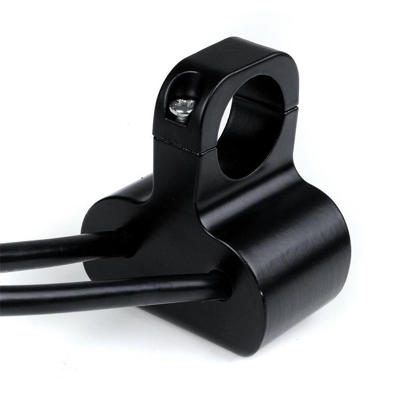Universal 7/8" 22mm Motorcycle Handlebar Dual Button Switch,Waterproof Aluminum Alloy 12V ON/OFF Control for LED Headlight,Fog Light,Spotlight