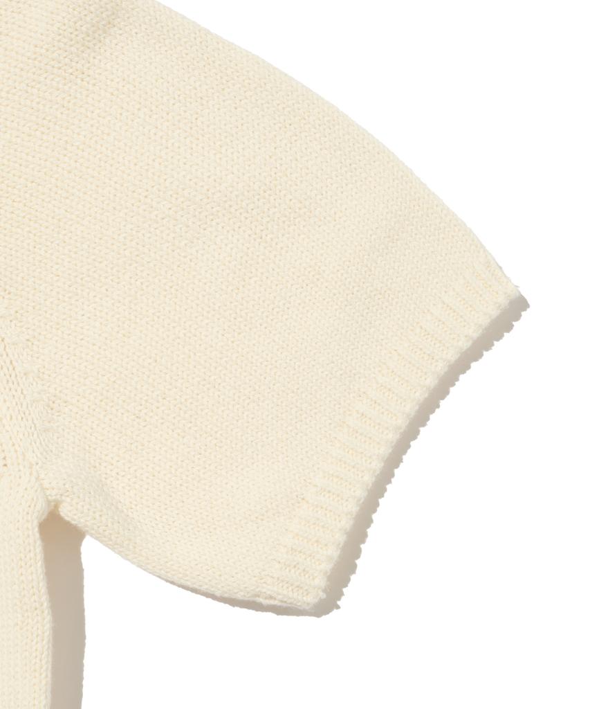 ROIDESROIS Light Touch Short Sleeve Knit (Ivory)