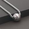Stainless Steel Baseball Necklace For Men Women Jewelry Baseball Accessories