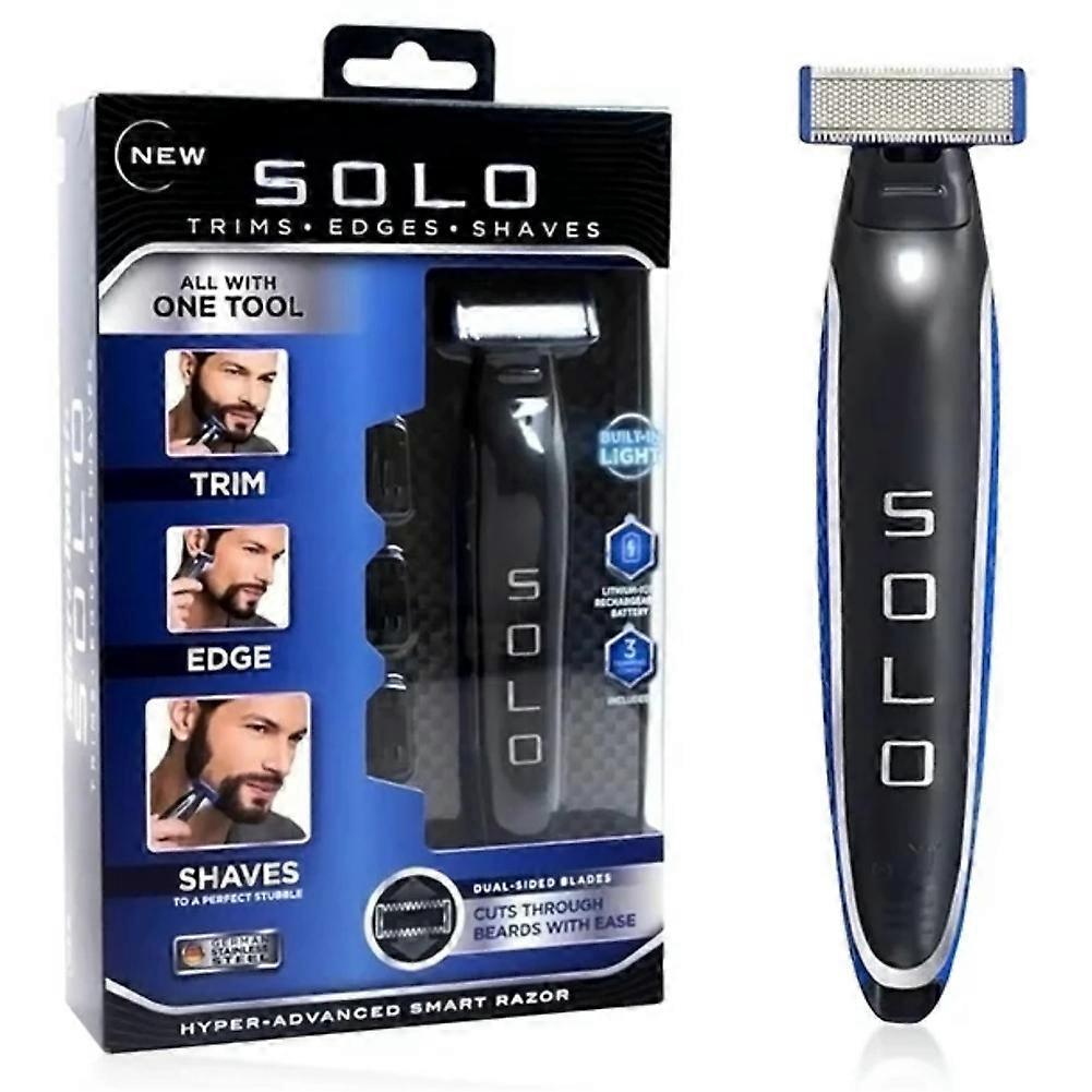 Persönlicher wiederaufladbarer Solo Touch Smart Razor Micro Trimmer Herrenrasierer