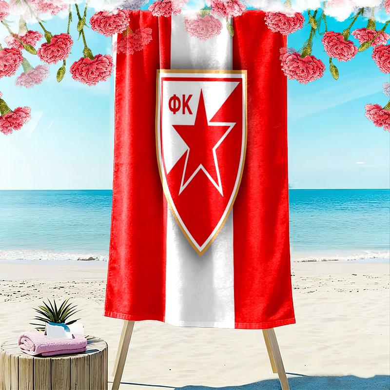 CZ-Print Strandtuch, Großes Weiches Schnelltrocknendes Handtuch für Strand Camping Schwimmen