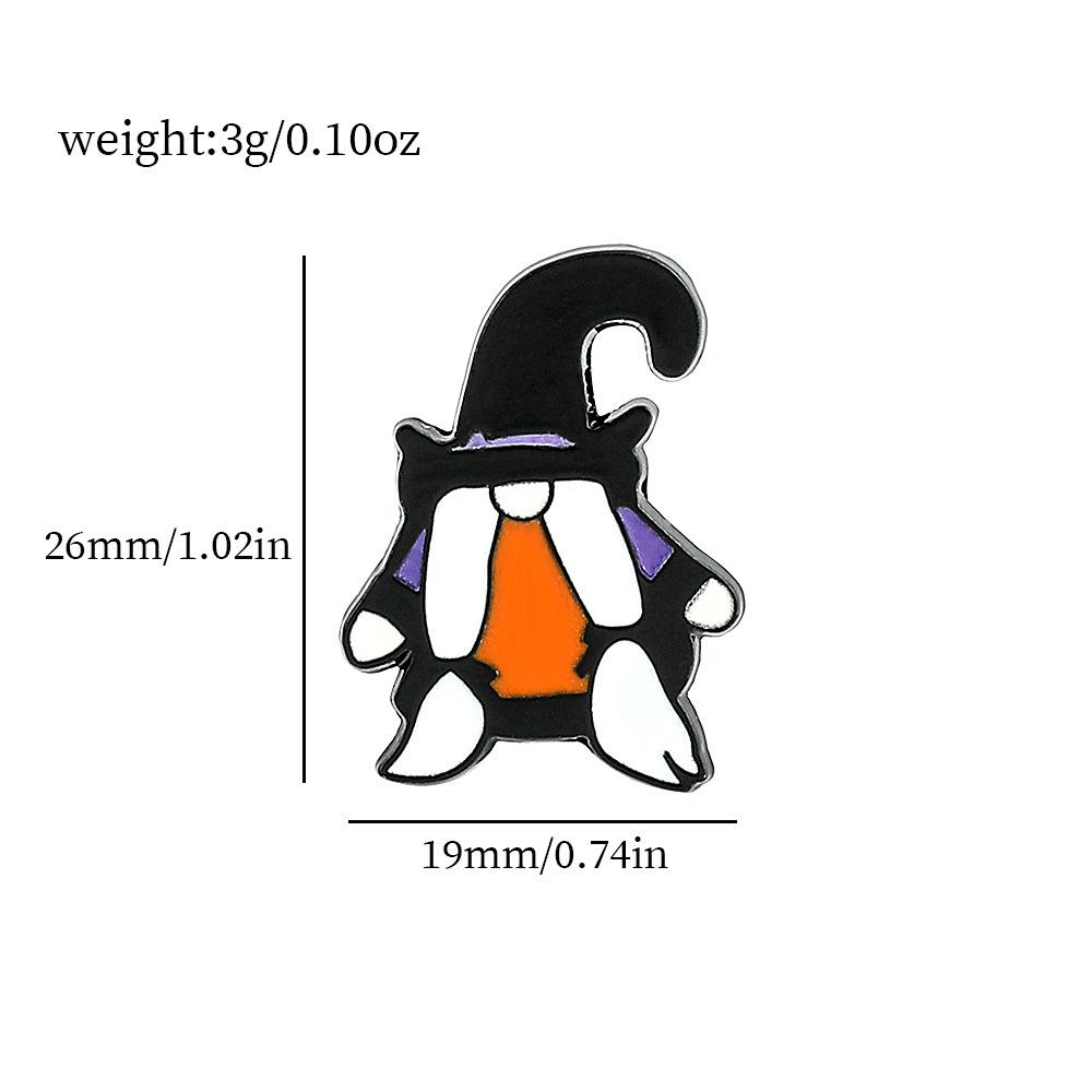 Популярная Безликая Кукла Металлический Значок Пасхальный День Независимости Памятный Гном Брошь