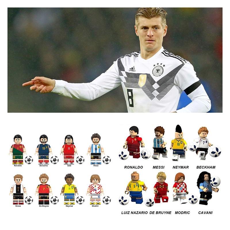 Science Xp013-020 Messi Neymar Football Team Building Blocks Toy