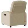 Cream Fabric Recliner Chair