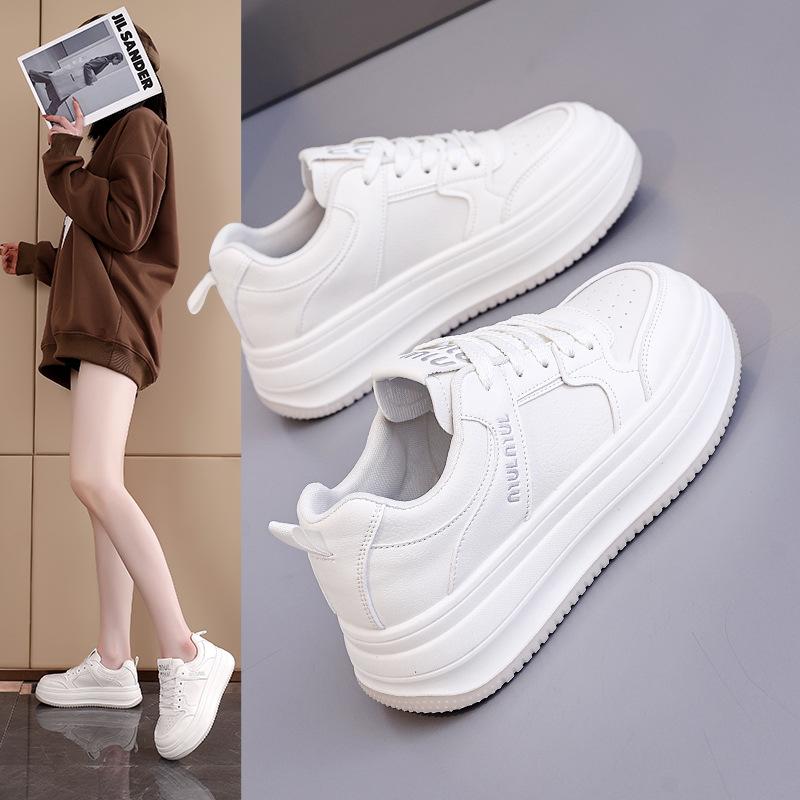 Shoes women's platform new little white shoes 2025 spring and autumn new versatile casual sports board shoes children NK-869