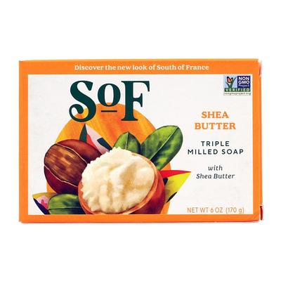 Triple Milled Soap Shea Butter, 6 Oz