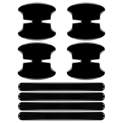 HUDIY Door Handle Protector, Fits Most Vehicles, Black Door Handle Protection, Car Door Knob