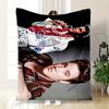 """Ikonische Performance von Elvis Presley""": Eine zeitlose Hommage an die Rock 'n' Roll-Legende" Decke Flanell Kuscheldecke für Sofa, Bett, Reisen, Camping