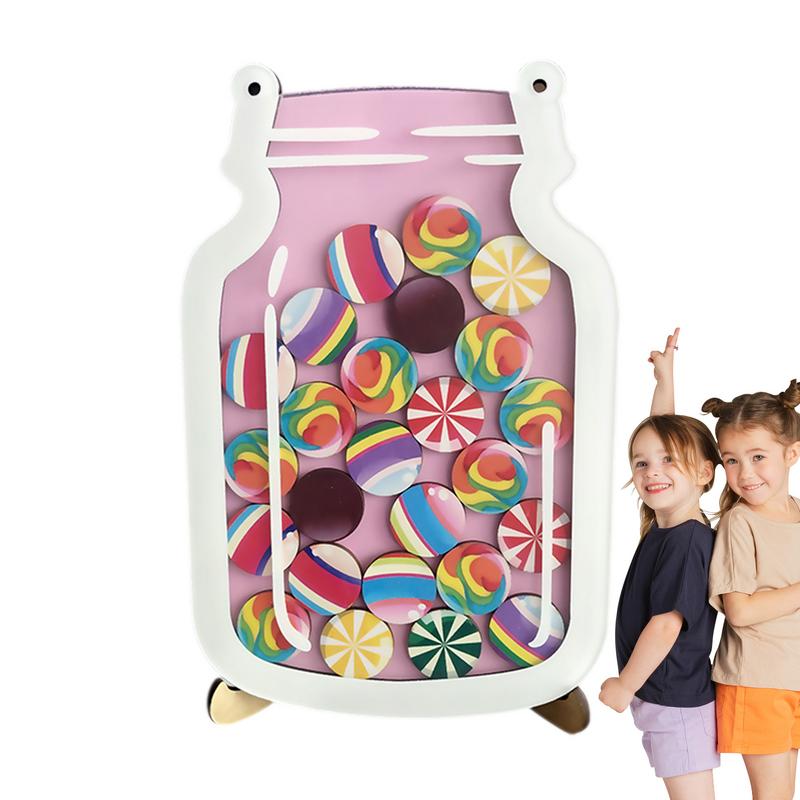 Classroom Jar Reward Candy Classroom Management Jar Teacher Reward 30pcs Candy Incentive Jar Home Bedroom Decor