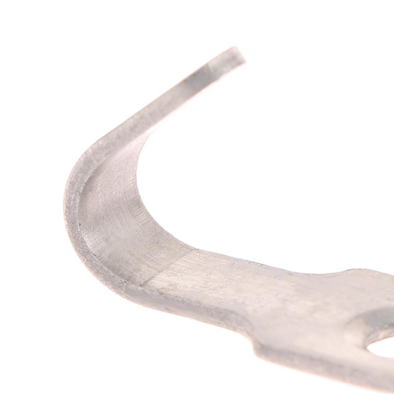 10Pcs/Set Mini Stainless Steel J-Shaped Hook With Screw Items Key Rack Wall Mounted Punching Hook Bathroom Kitchen Hardware