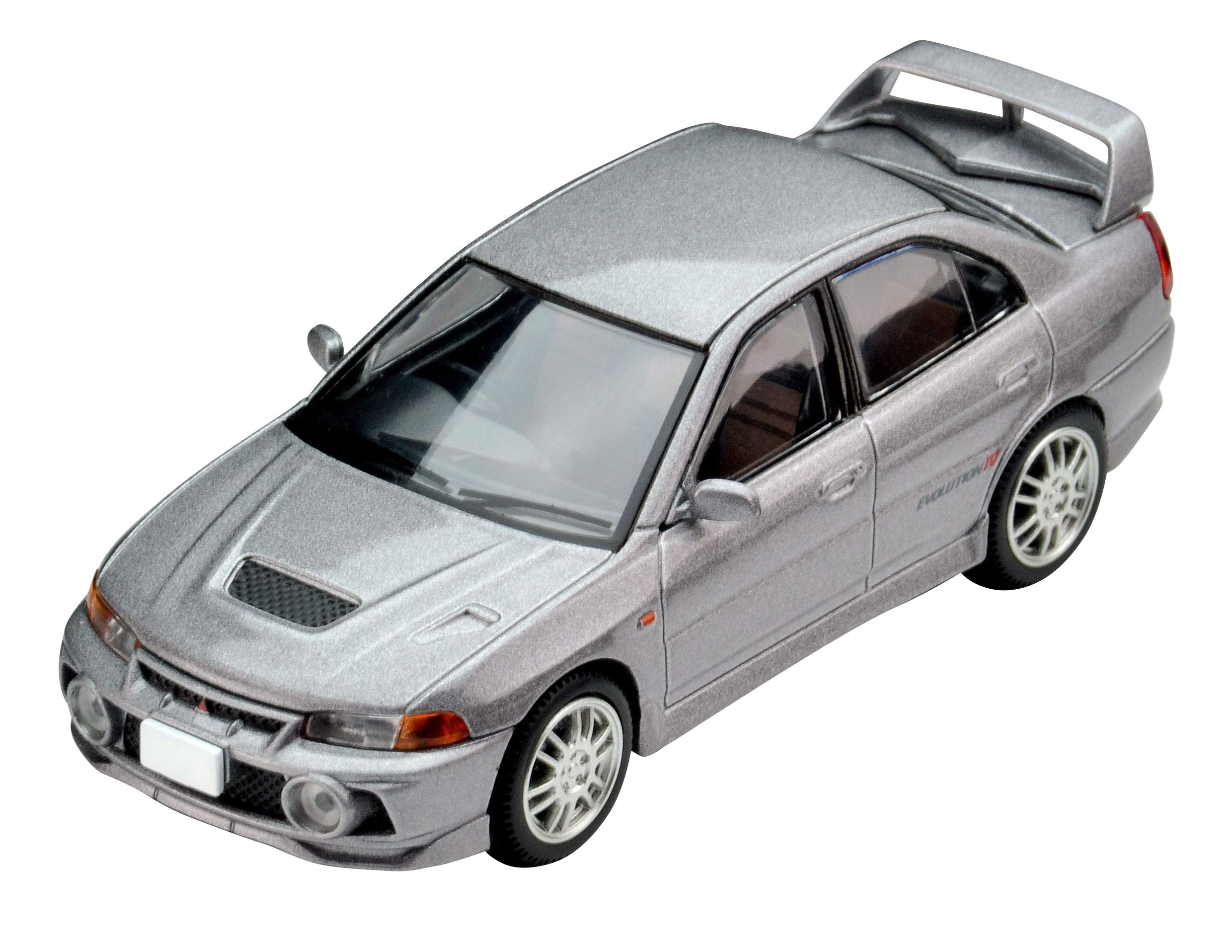 

Tomica Limited Vintage Neo 186a Mitsubishi Lancer GSR Evolution IV Silver Finished Model 1/64 LV-N