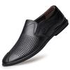 Mocassini & Sandali da Uomo in Vera Pelle Traspirante Slip-On Primavera/Estate, Taglie Grandi e Piccole