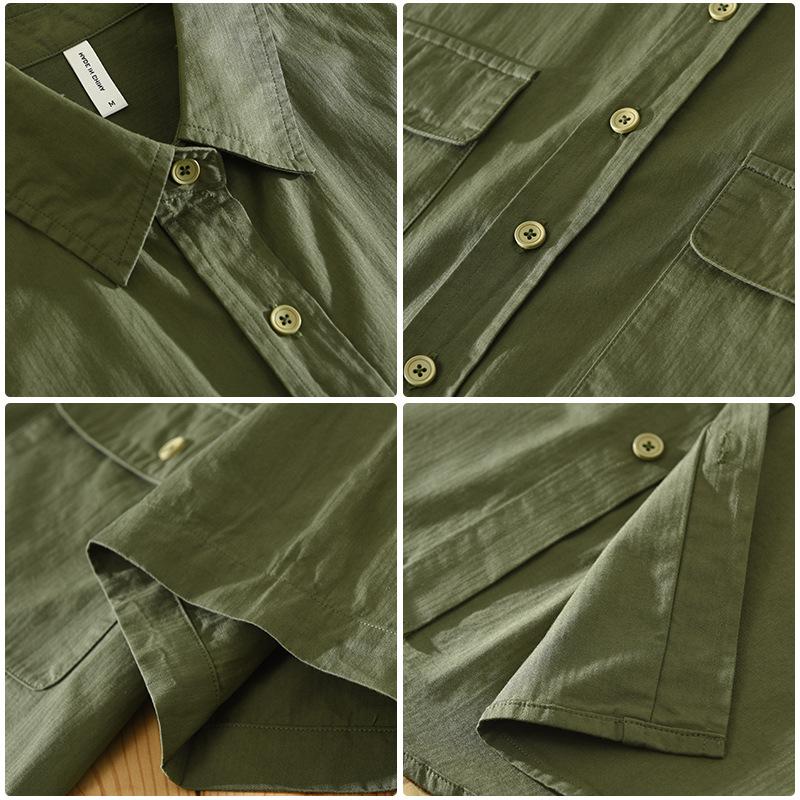 Рубашки с коротким рукавом в уличном стиле для мужчин — фото 5