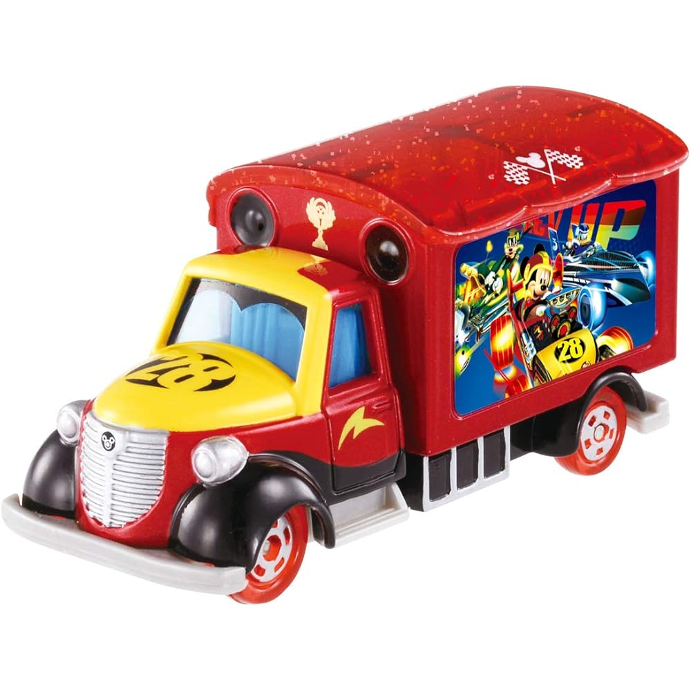Tomica Disney Motors Goody Carry Mickey Mouse Supercharged Toy Vehicle