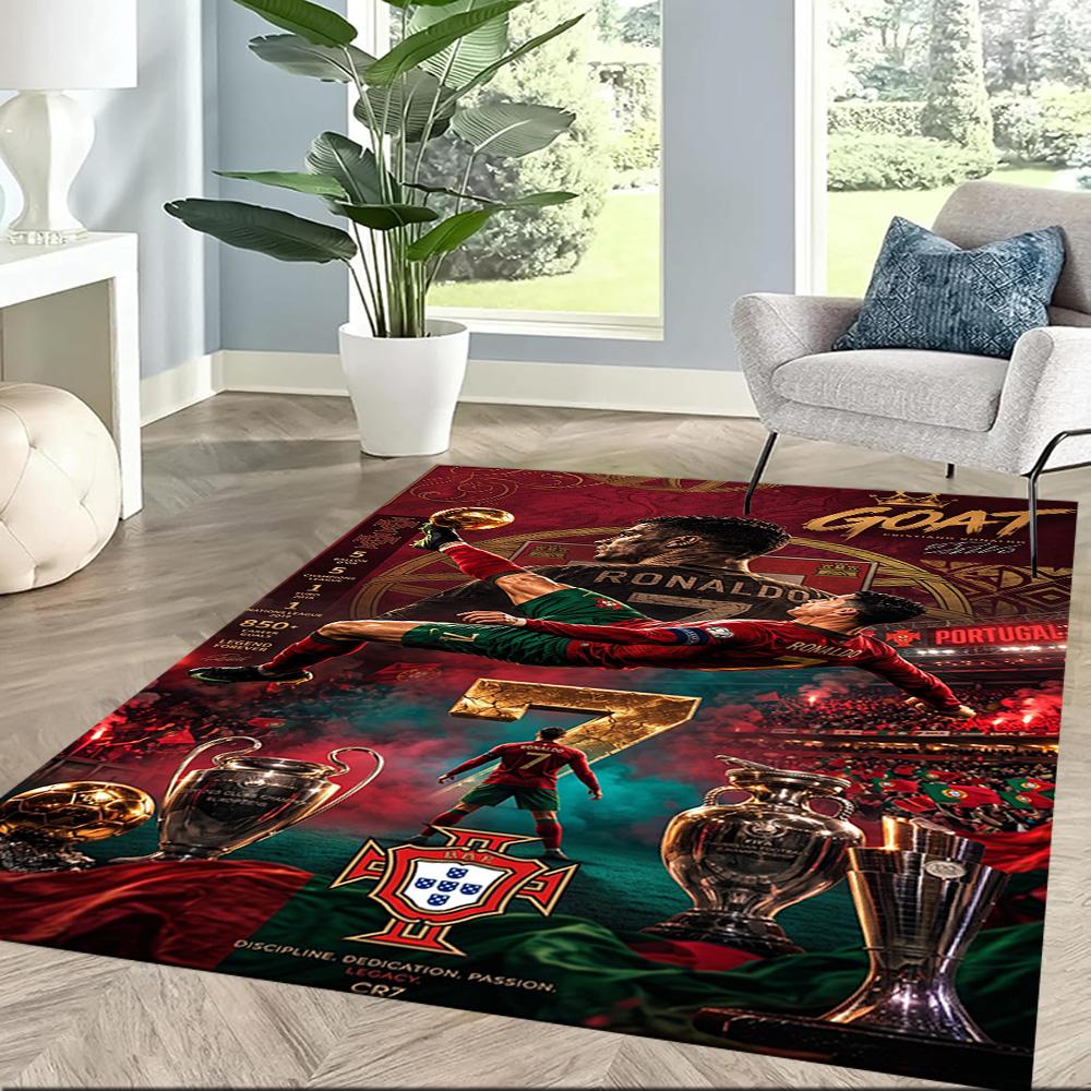 Mbappe 180 Carpet Design for Study room Living Rooms Dining Room Entryway Anti-slip Rug Anime Office Decor