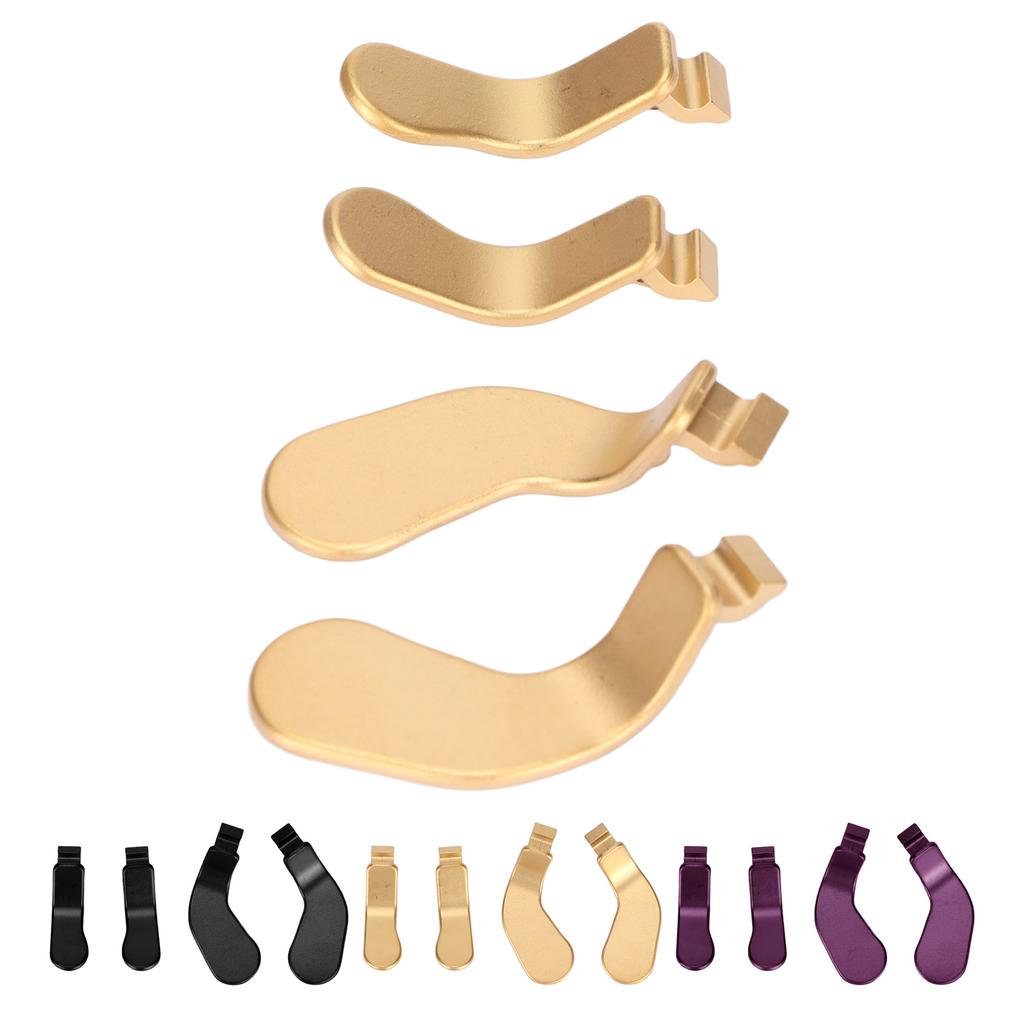 4PCS Controller Paddles Stainless Steel Replacement Controller Parts for   Elite Controller S