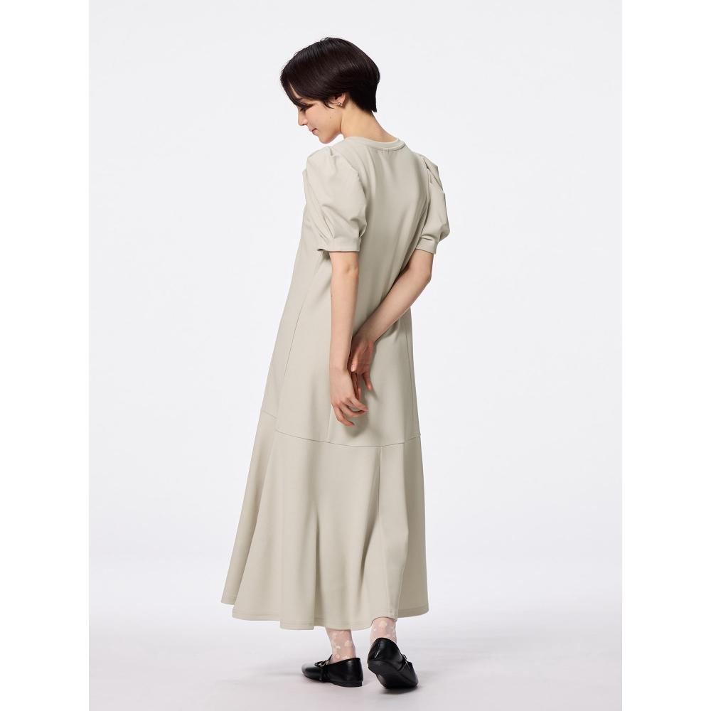 GU by Uniqlo Kleid mit Puffärmeln 5-Minuten-Ärmel Z+e