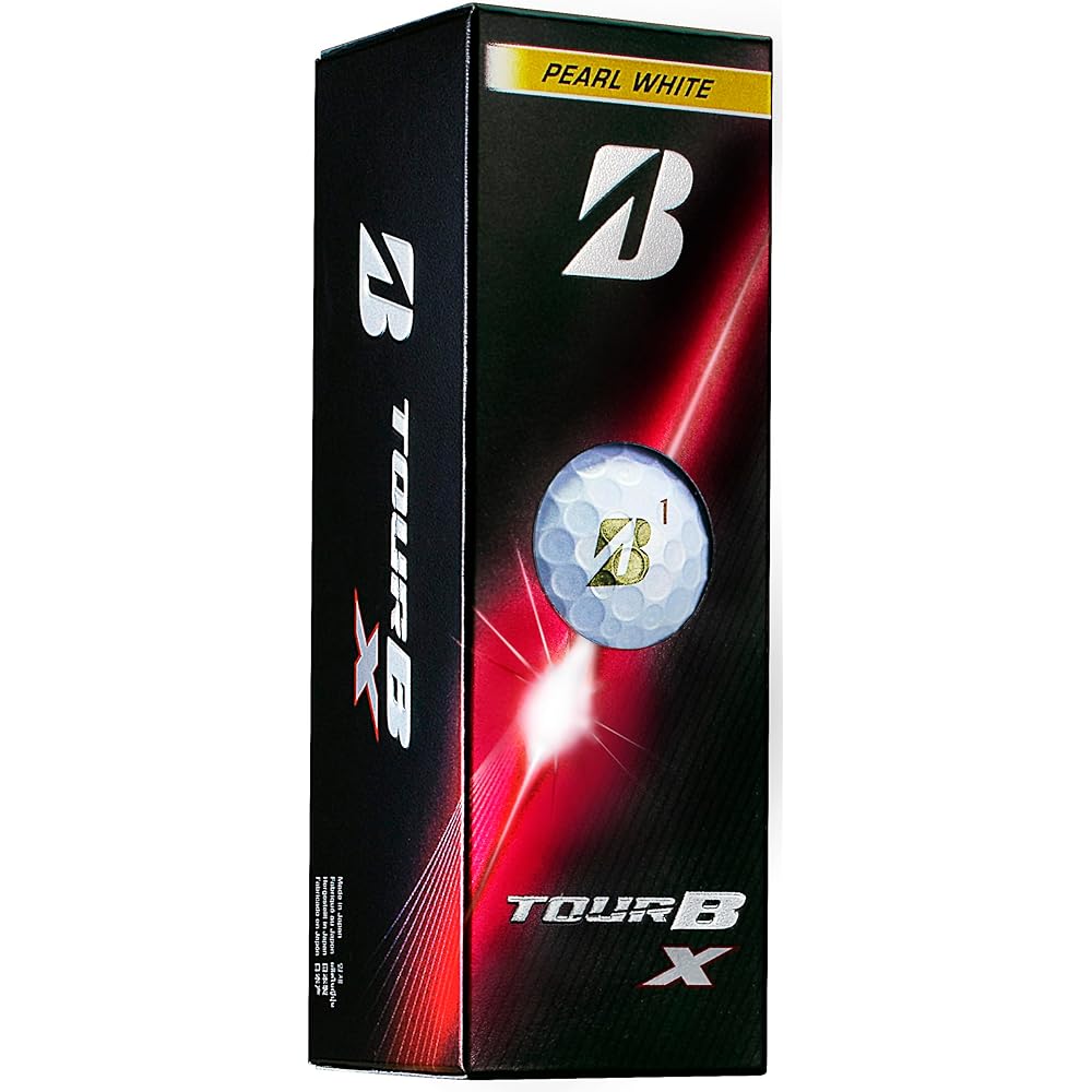 Bridgestone TOUR B X Golf Balls 12 Pack Pearl White 2026 Model