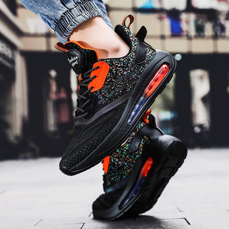 Модные мужские кроссовки на воздушной подушке для бега — фото 6