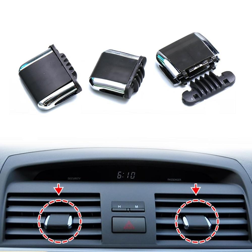 Front A/C Air Vent Tab Clip Repair Kit 4pcs for Toyota Camry 2006-2012