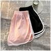 Sport Shorts Frauen Sommer Damen Außerhalb Tragen Weiß Hause Casual Hohe Taille Lose