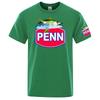 26 Penn Fishing Logo Print New Unisexs Fashion Shortsleeved Tshirts Trendy Simple Versatile Shortsleeved Quickdry Tshirts