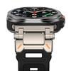 Cinturino in Gomma per Samsung Galaxy Watch Ultra Band 47mm Cinturino in Acciaio Inossidabile per GALAXY WATCH 7 ULTRA 47 Braccialetto Sportivo da Uomo