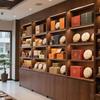 Solid Wood Retail Display Shelf