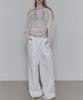 Deoenel String-Free Pants - [White]