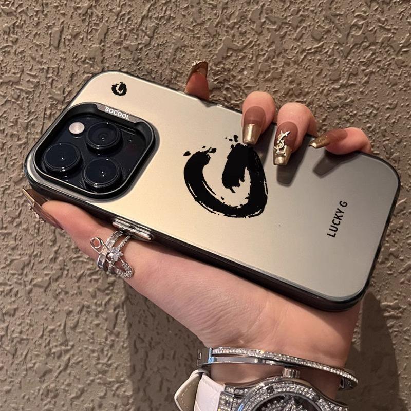 Lucky Letter for Apple 16/15promax Mobile Phone Case iPhone 14 Color Silver 13 Creative 12 Personality 11