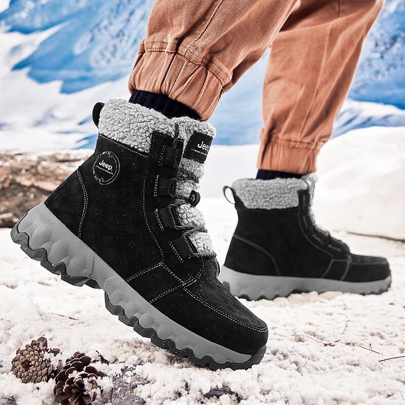 Jeep Men's Winter Snow Work Boots