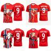 Summer Erling Haaland No#9 Football Jersey Match & Training Kit Fan Gifts Summer Sports Men T-Shirt Kid Woman Beach T-Shirt